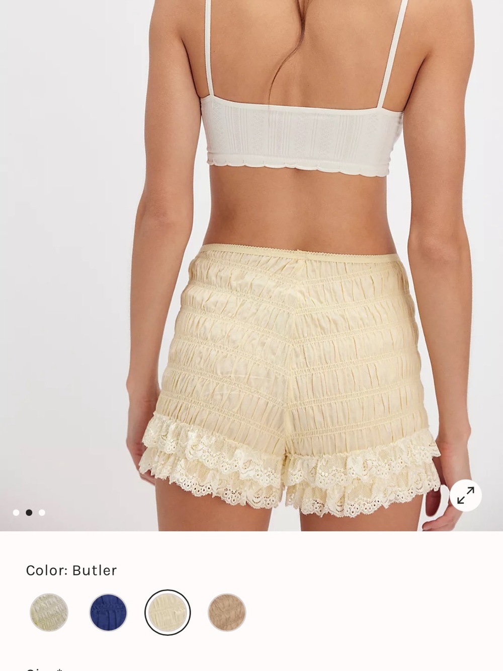 Free People In Bloom Shorties - Picture 7 of 8